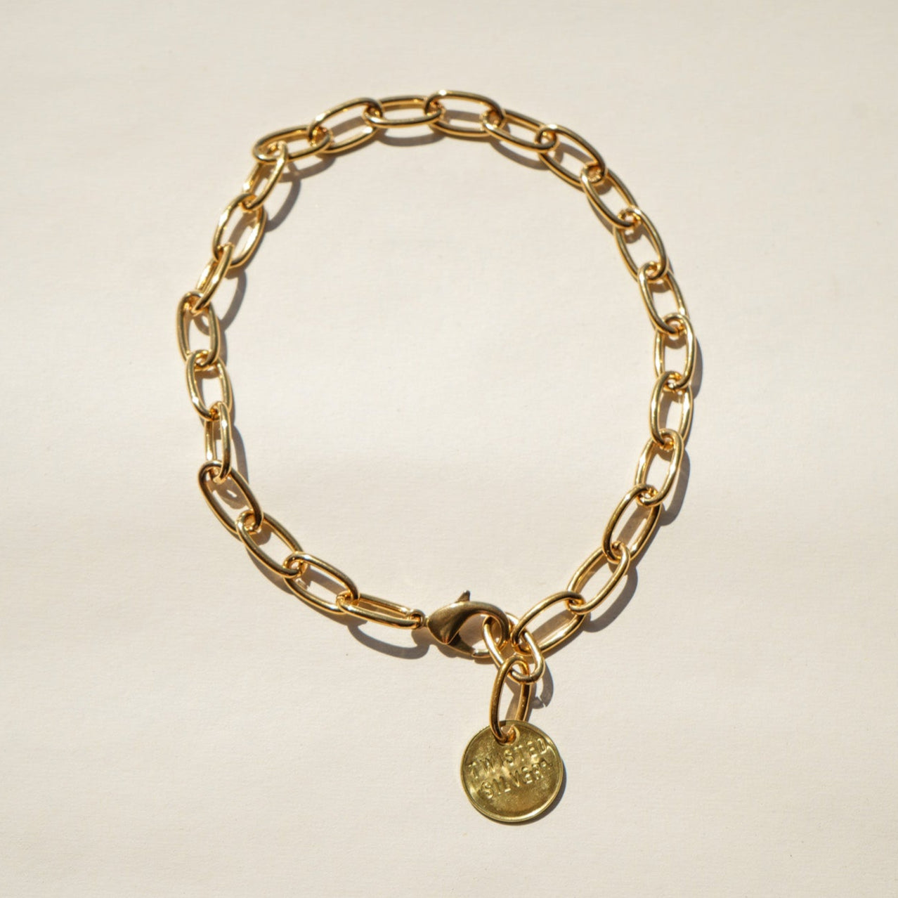 Classic necklace - Twisted Silver
