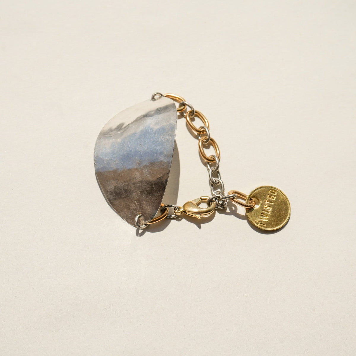 Moxie bracelet - Twisted Silver