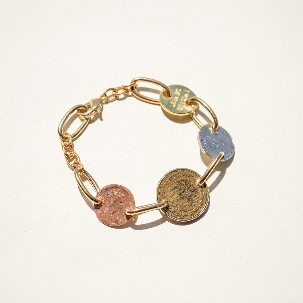Euro bracelet - Twisted Silver