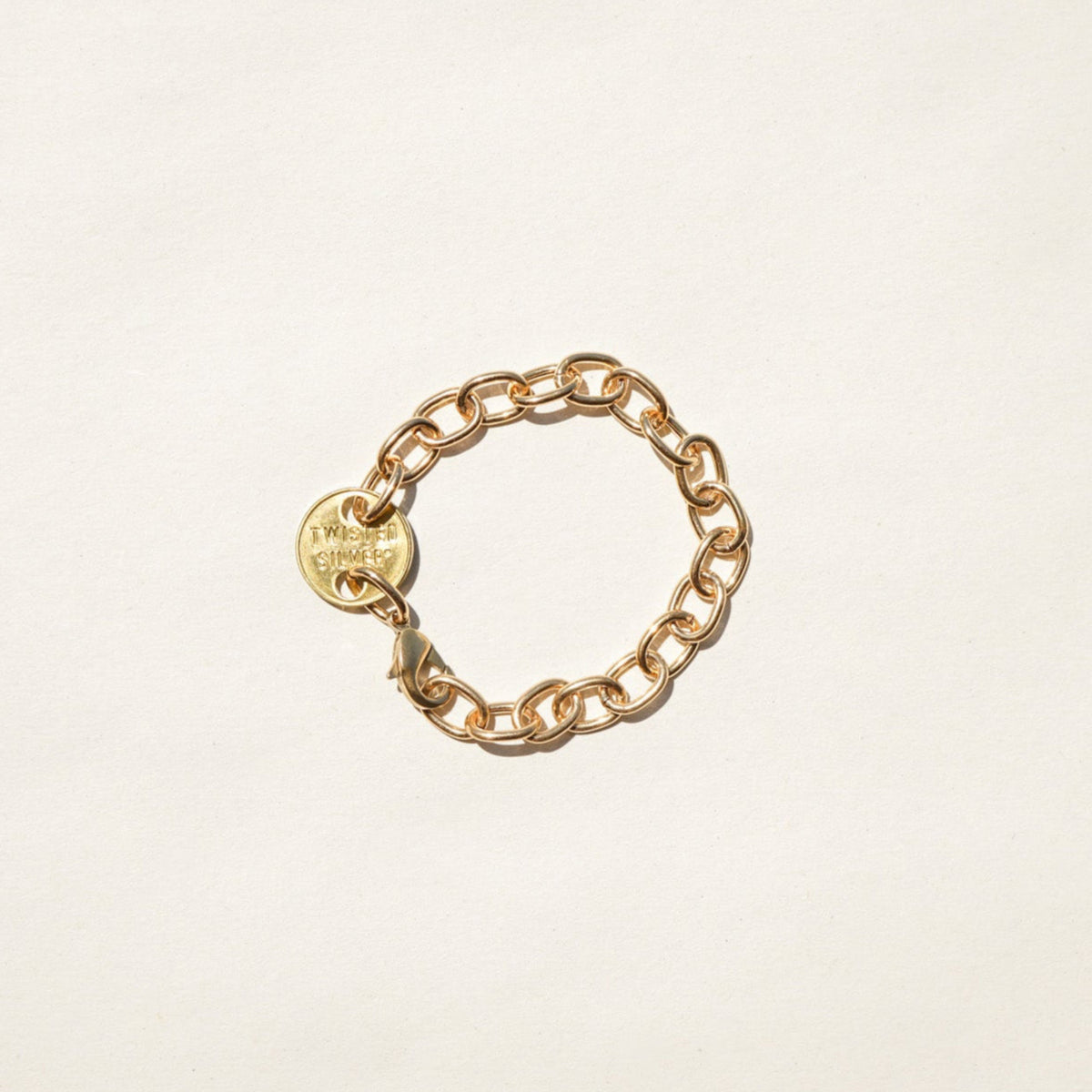 Travel bracelet/extender - Twisted Silver