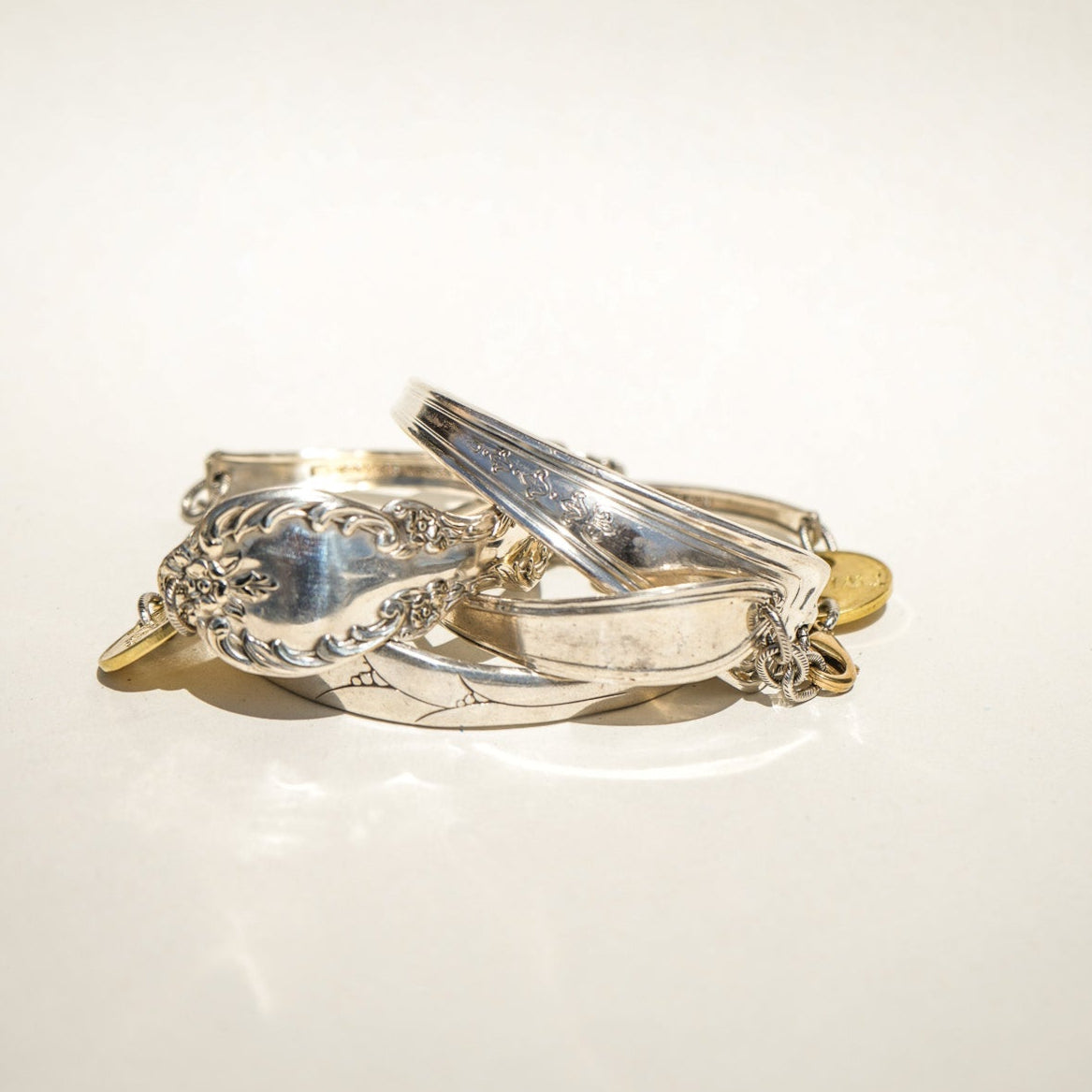 Forge cuff - Twisted Silver