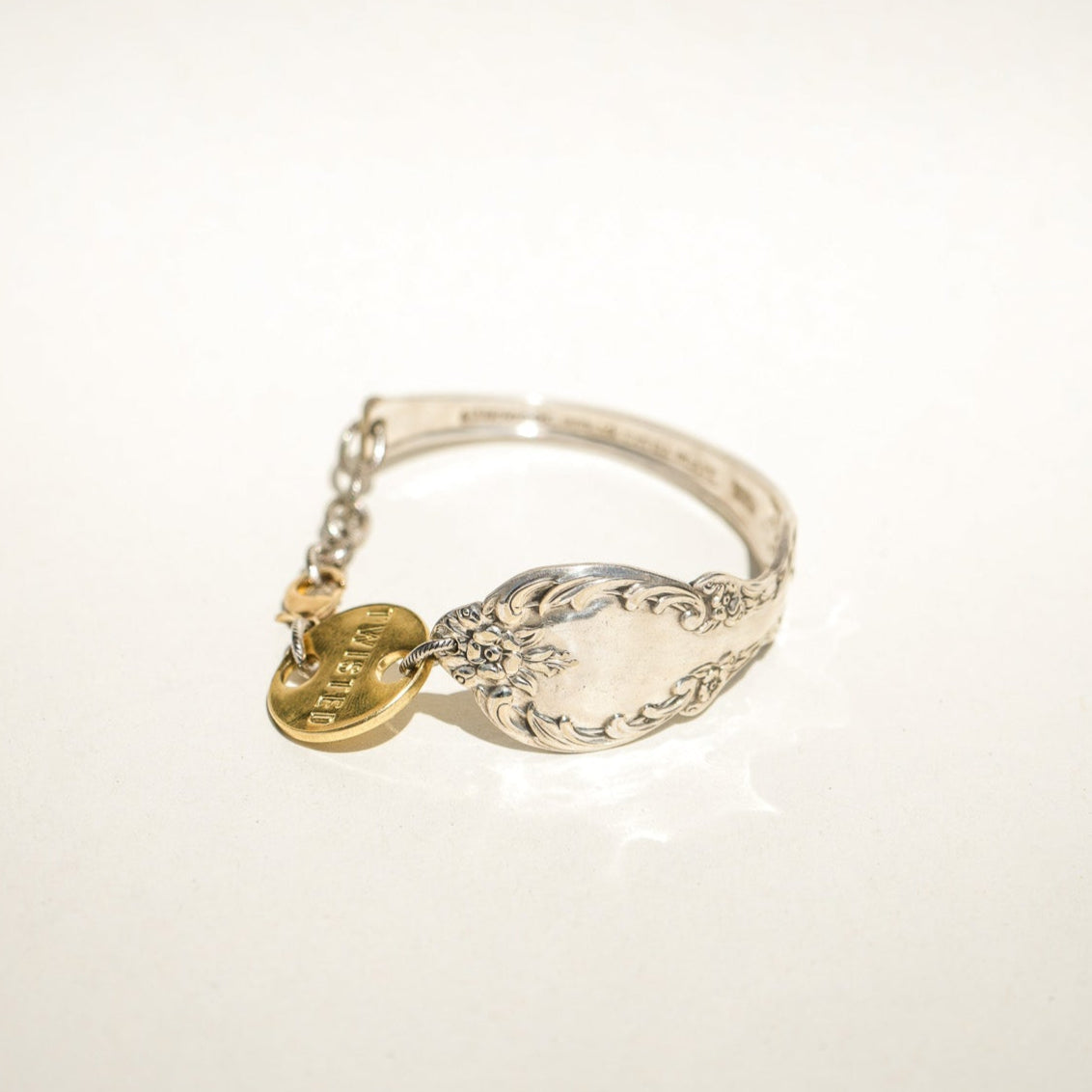 Forge cuff - Twisted Silver
