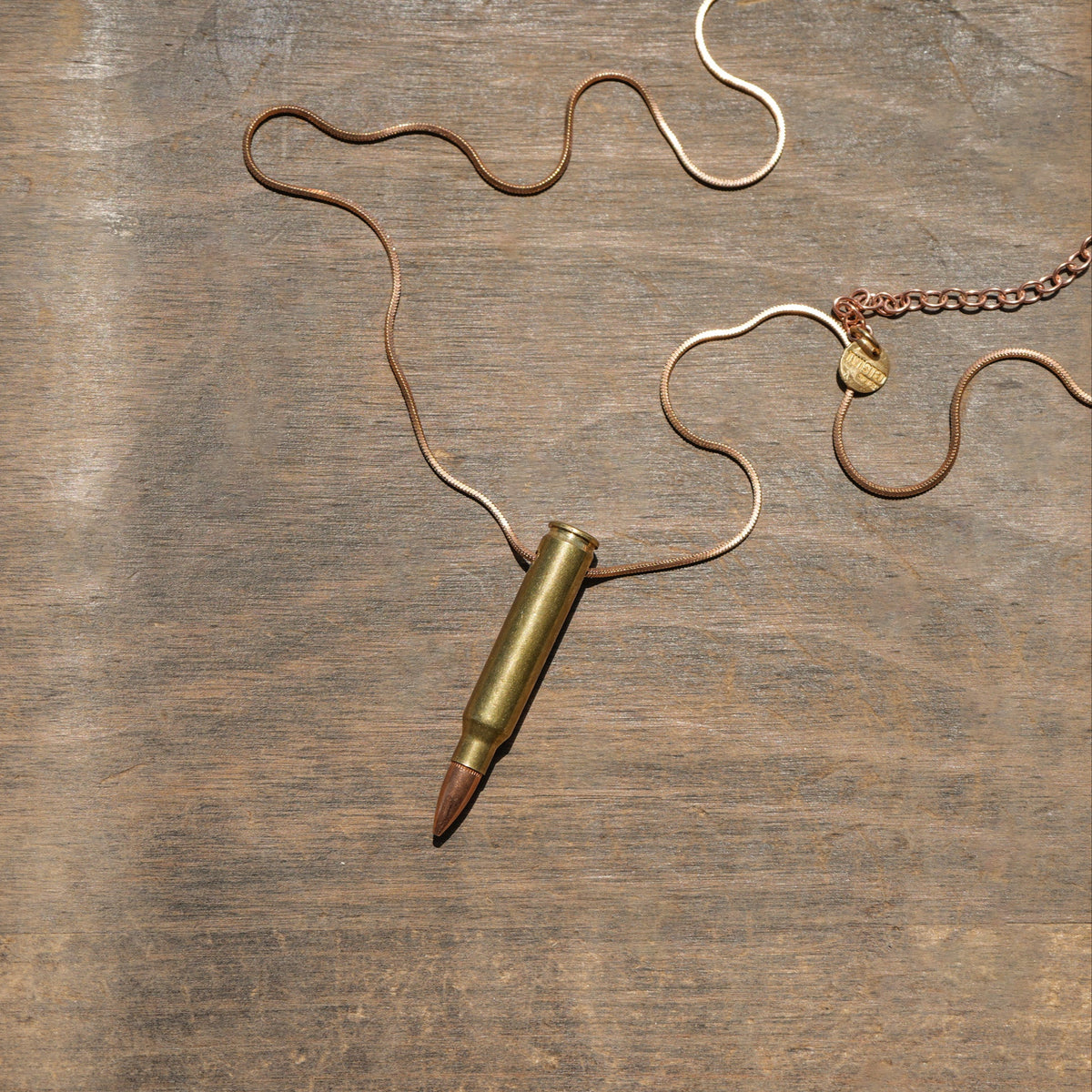 Shot necklace - Twisted Silver