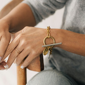 Capture bracelet - Twisted Silver