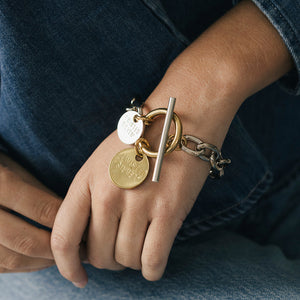Capture bracelet - Twisted Silver