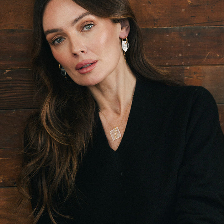 Tiny clarity necklace