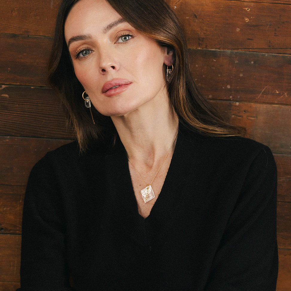 Tiny clarity necklace