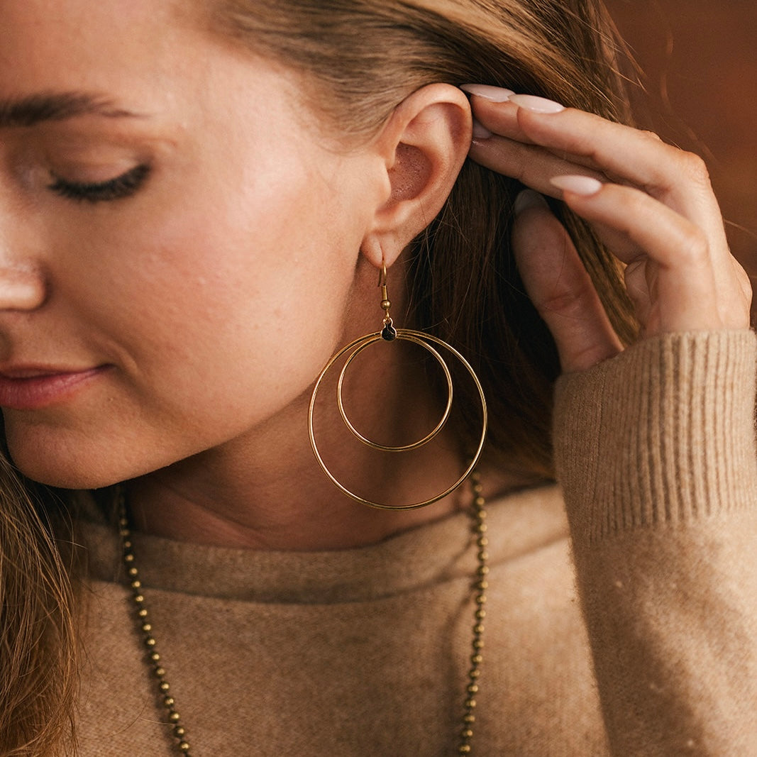 Lariat earrings