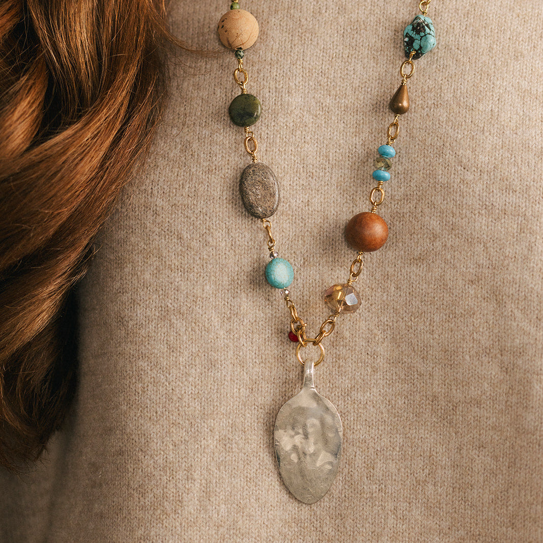 Rock rocker necklace