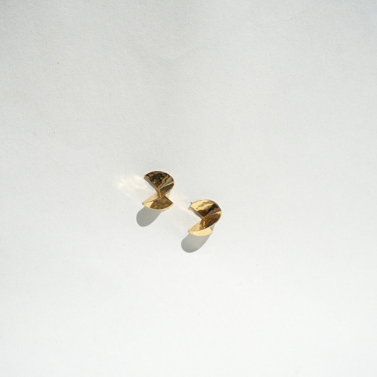 Pinwheel Studs - Twisted Silver