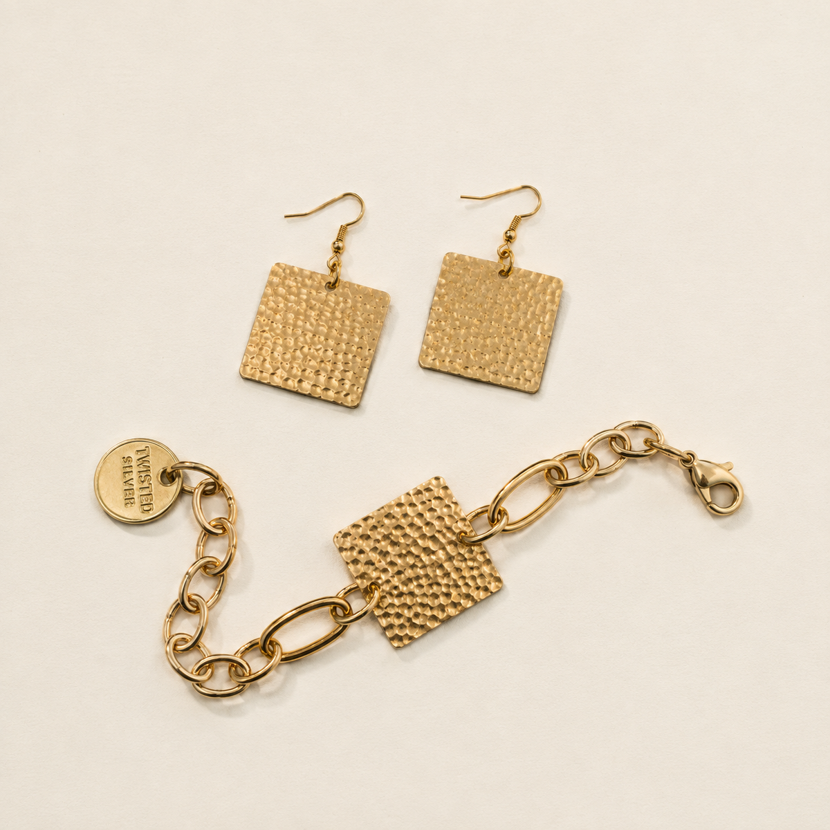 Amari set - Twisted Silver
