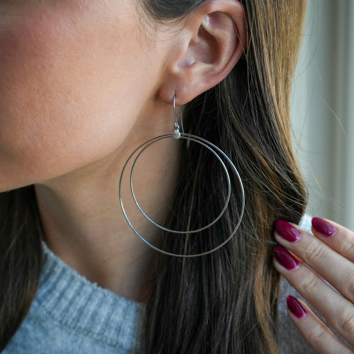 Sea Shell Hoop main image 1