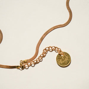 Goldie necklace - Twisted Silver