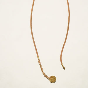 Goldie necklace - Twisted Silver