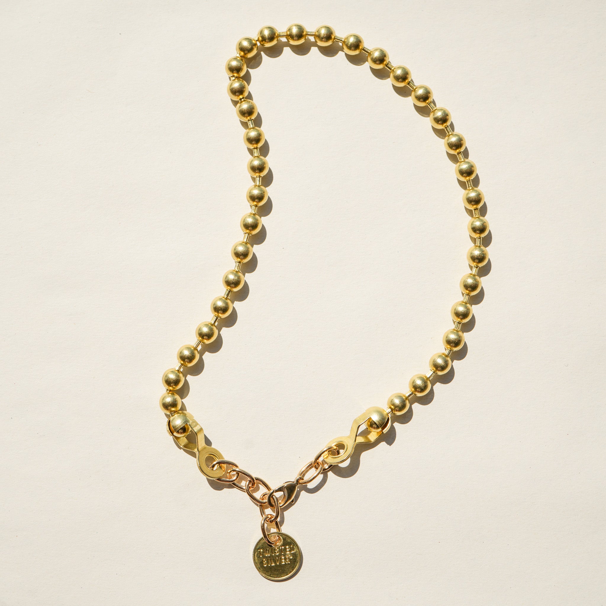 ネックレス・ペンダント EOU STUDIO small ball chain necklacesilver Amazon.com: JOSCO 7mm Loose-Ball Chain .925 Italian Sterling