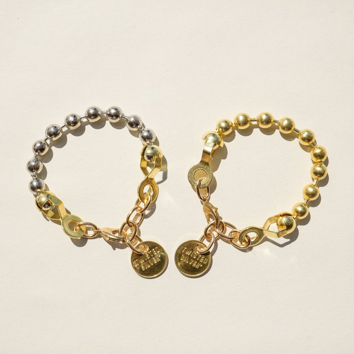 Ball & chain bracelet