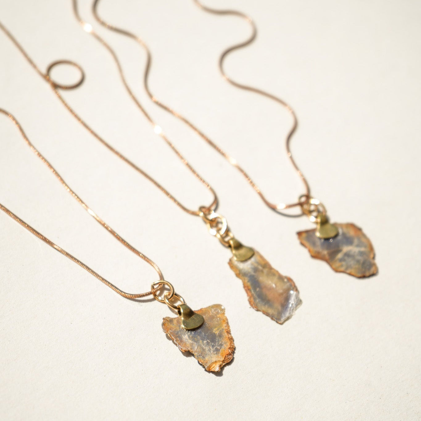 Mini mica necklace