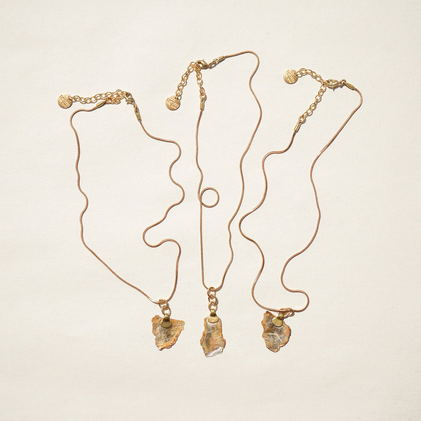Mini mica necklace
