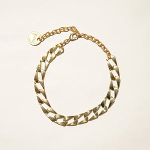 Muscle necklace - Twisted Silver