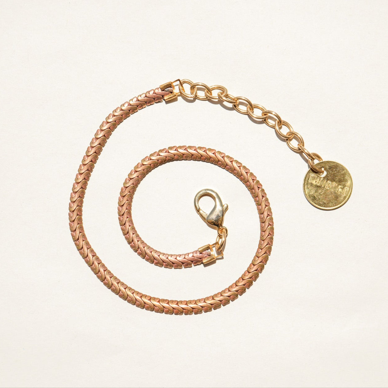 Serpent necklace - Twisted Silver