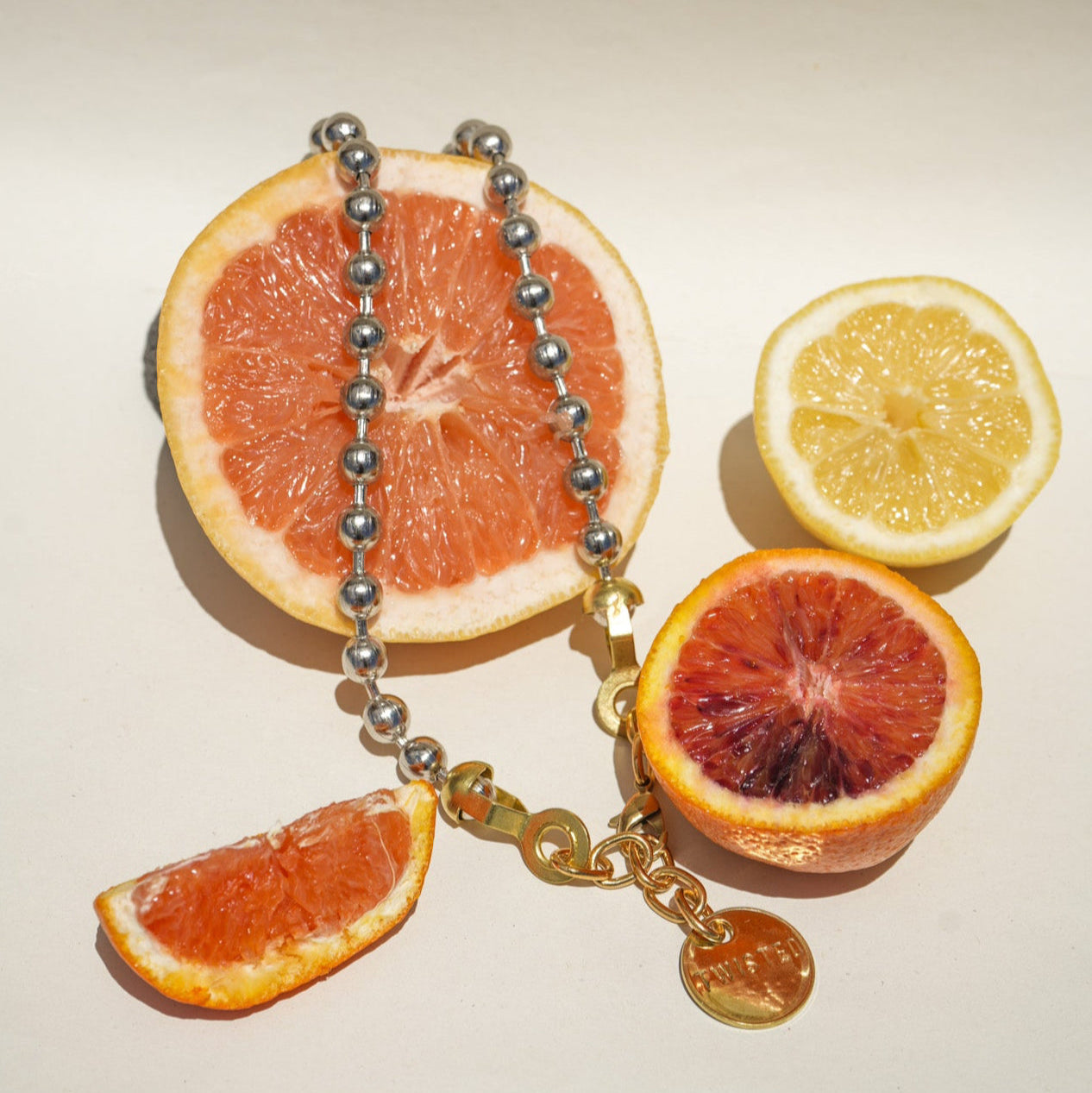 Ball & chain necklace