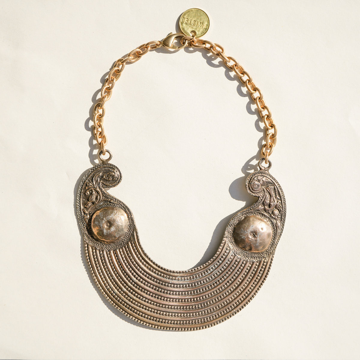 Aegis necklace - Twisted Silver