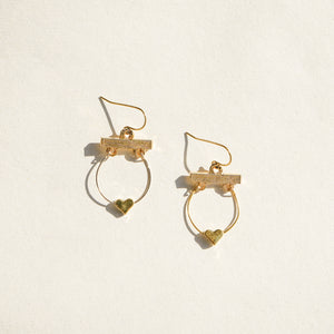 Cherie earrings - Twisted Silver
