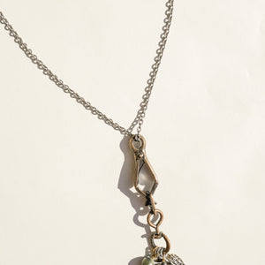 Aria necklace - Twisted Silver