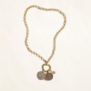 Odyssey necklace - Twisted Silver