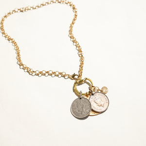 Odyssey necklace - Twisted Silver