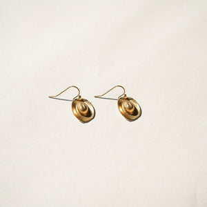 Cowboy Hat earrings - Twisted Silver