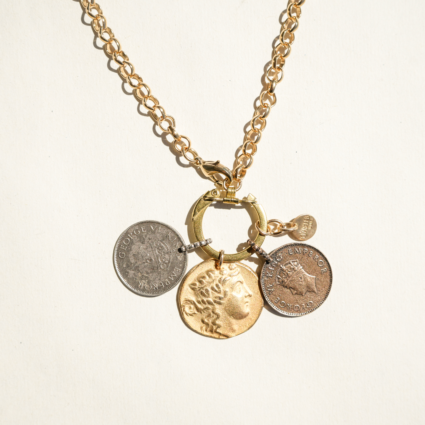 Odyssey necklace - Twisted Silver