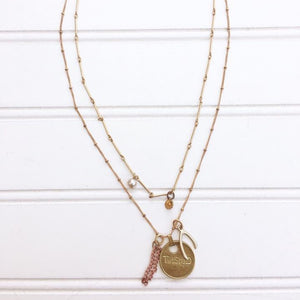KARMA Necklace - Twisted Silver