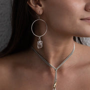 CLARITY Hoops - Twisted Silver